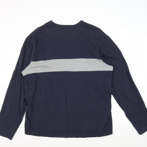 GAP Men's Blue Cotton Pullover Sweatshirt M