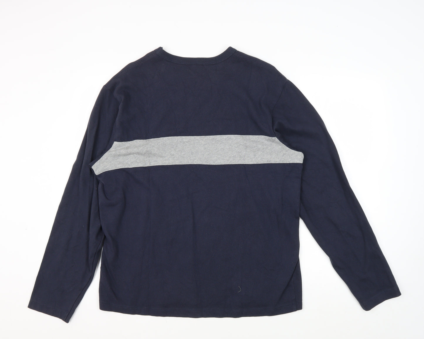 GAP Men's Blue Cotton Pullover Sweatshirt M