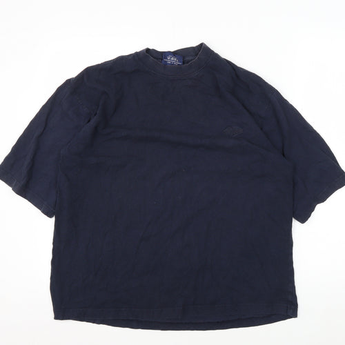 Lee Cooper Men's Blue Medium Crew Neck T-Shirt