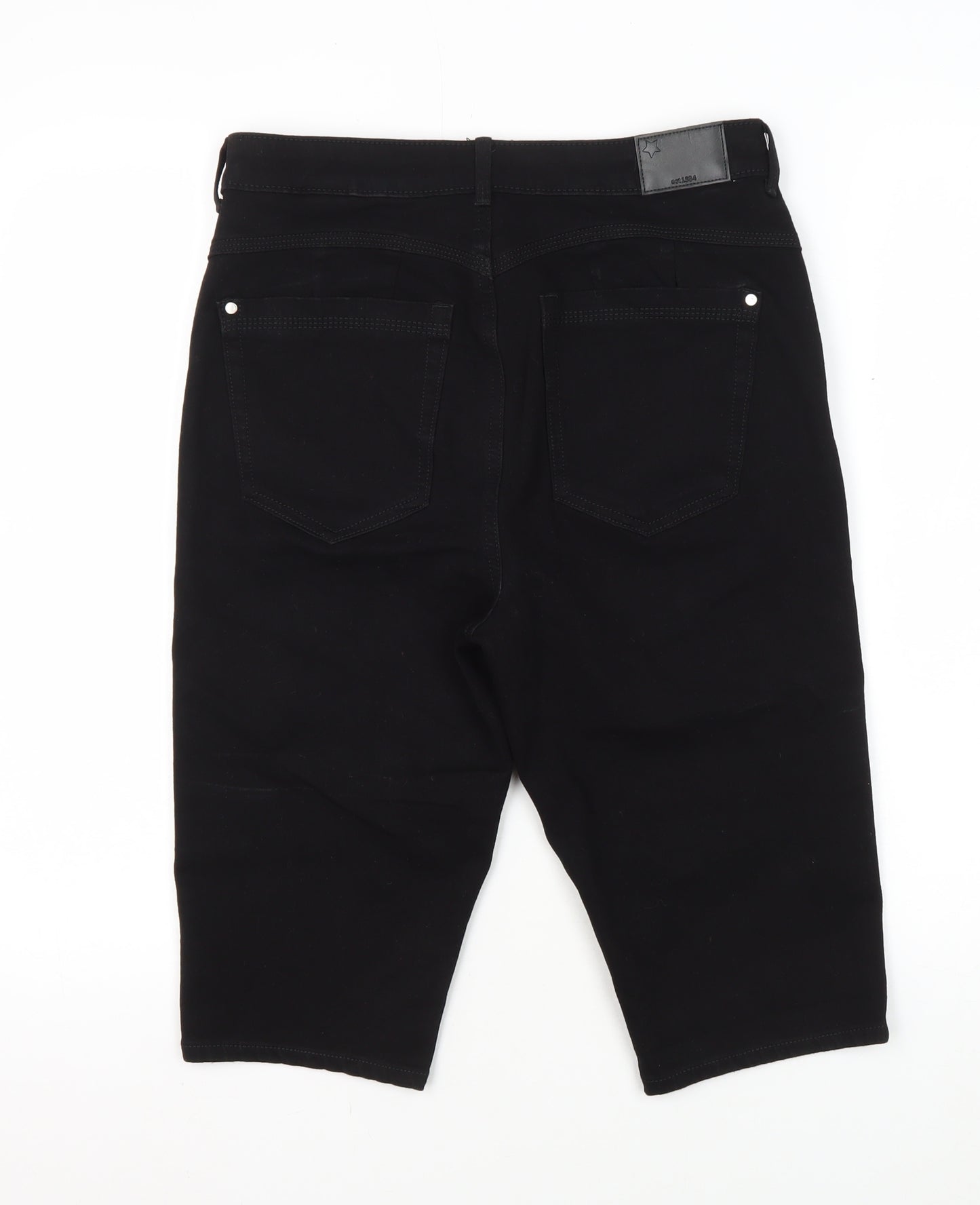 Marks & Spencer Women's Black Shorts, Size 12, Casual Comfort