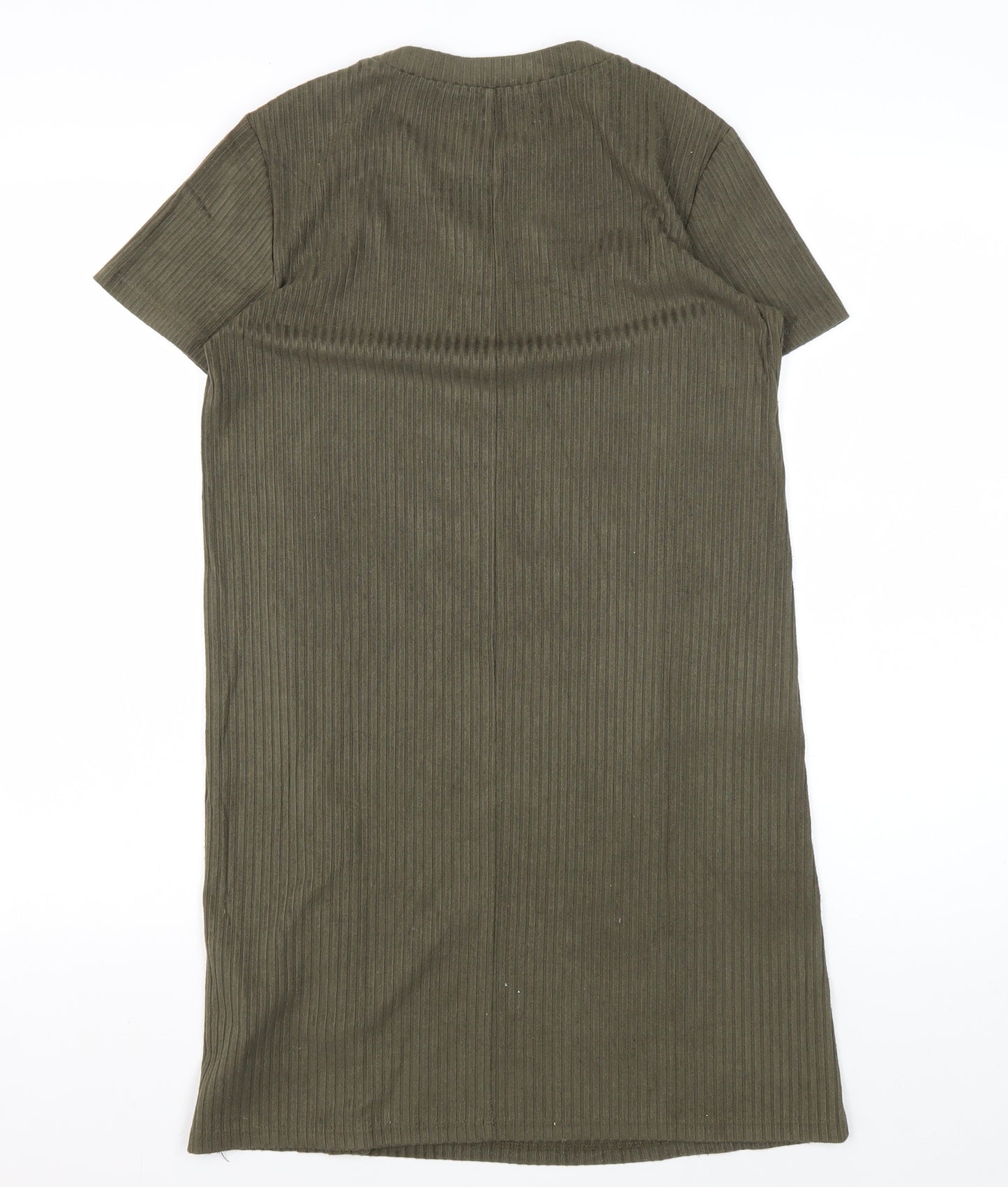 Zara Women’s Green Sheath Dress - Size 10