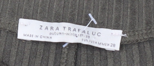 Zara Women’s Green Sheath Dress - Size 10