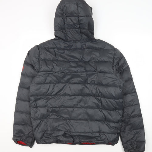 Jack Wolfskin Men's Grey Puffer Jacket Size L