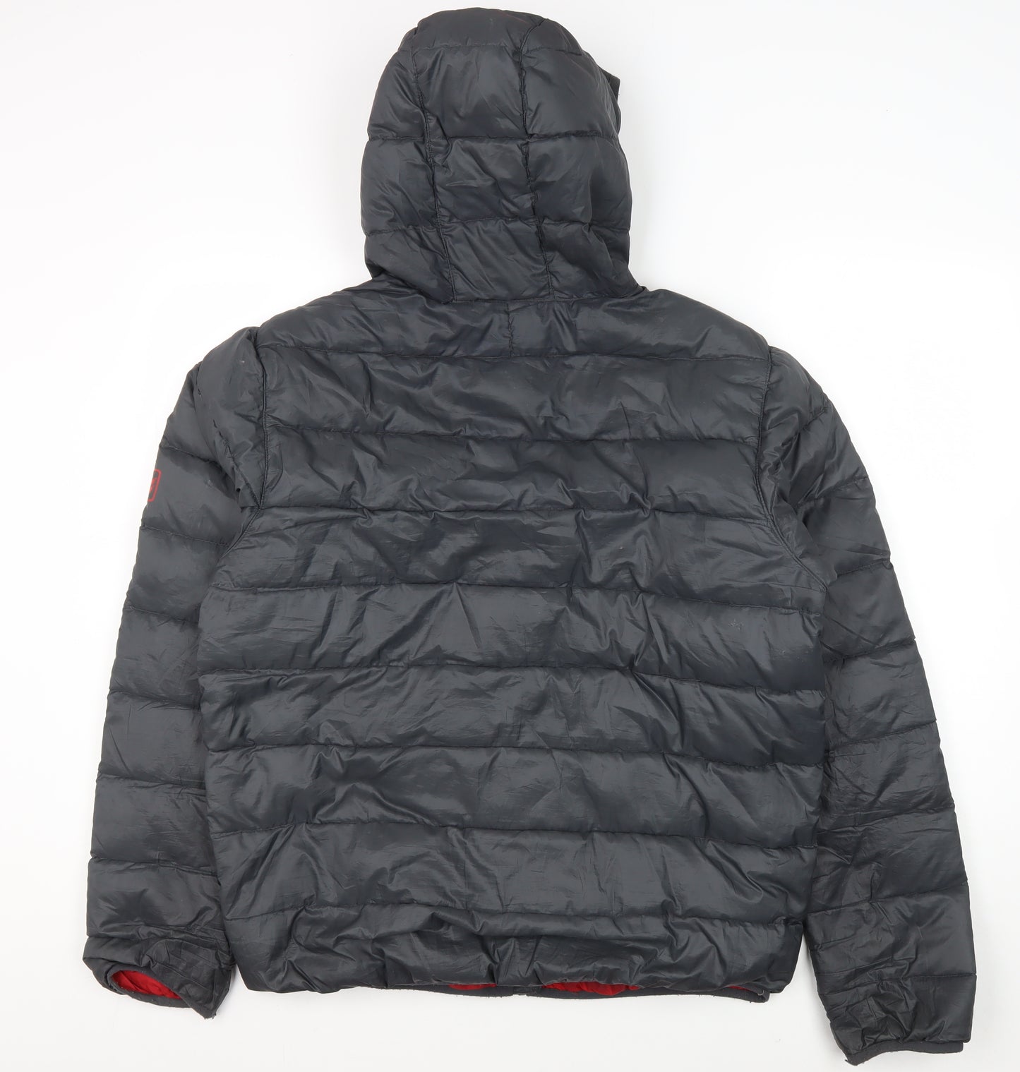 Jack Wolfskin Men's Grey Puffer Jacket Size L