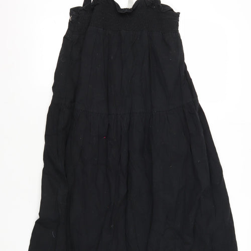 ASOS Black Cotton Dress Women Size 10
