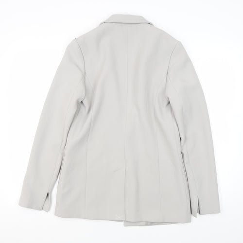 Next Women's Grey Blazer Suit Regular Fit Size 8