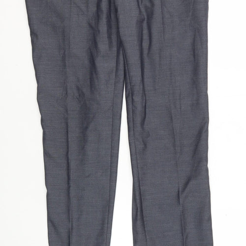 Topman Men's Blue Trousers Size L