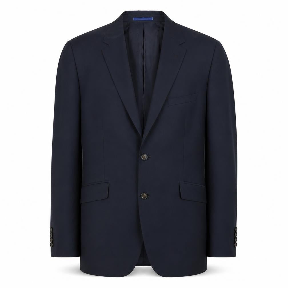 Front view of Marks & Spencer Men's Navy Blazer 42 Long
