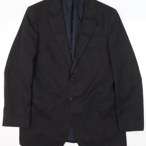 Marks and Spencer Men's Black Blazer 42 Long Jacket