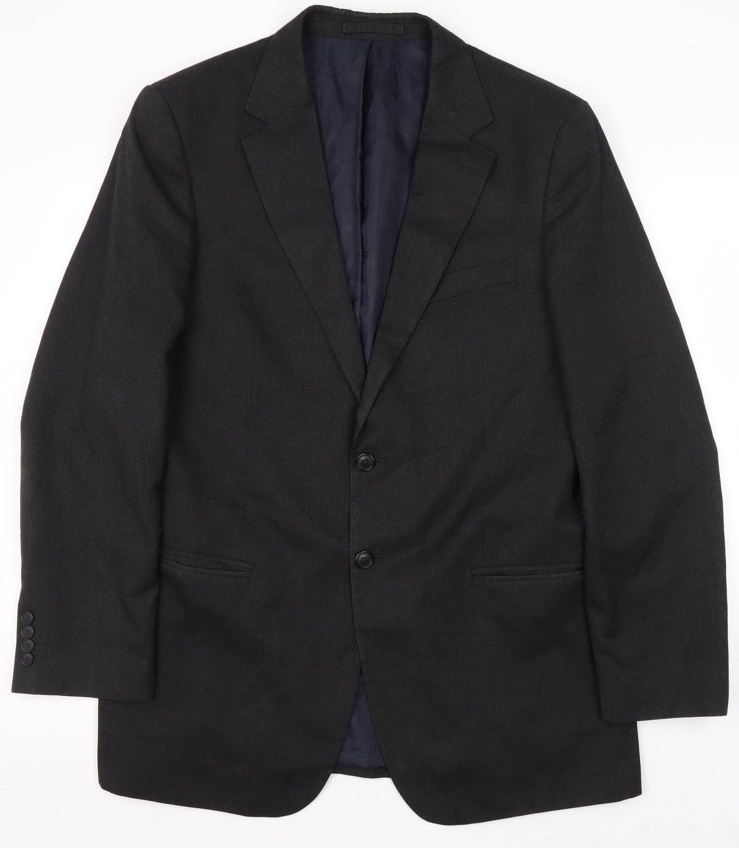 Marks and Spencer Men's Black Blazer 42 Long Jacket