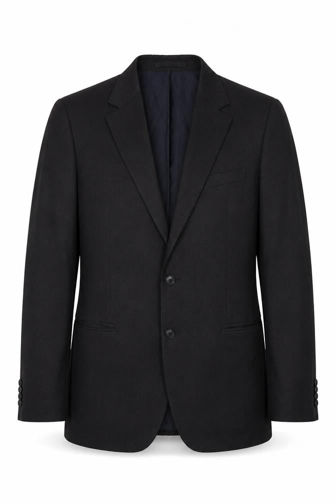 Front view of Marks & Spencer Men's Black Blazer 42 Long Jacket
