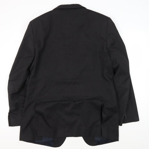 Marks and Spencer Men's Black Blazer 42 Long Jacket