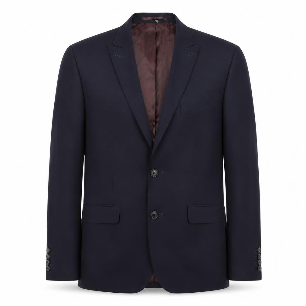 Front view of Next Men's Blue Slim Fit Blazer, 38S Formal
