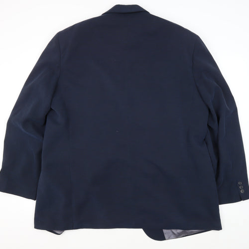 Marks & Spencer Men's Blue Blazer, 46R, Notch Lapel