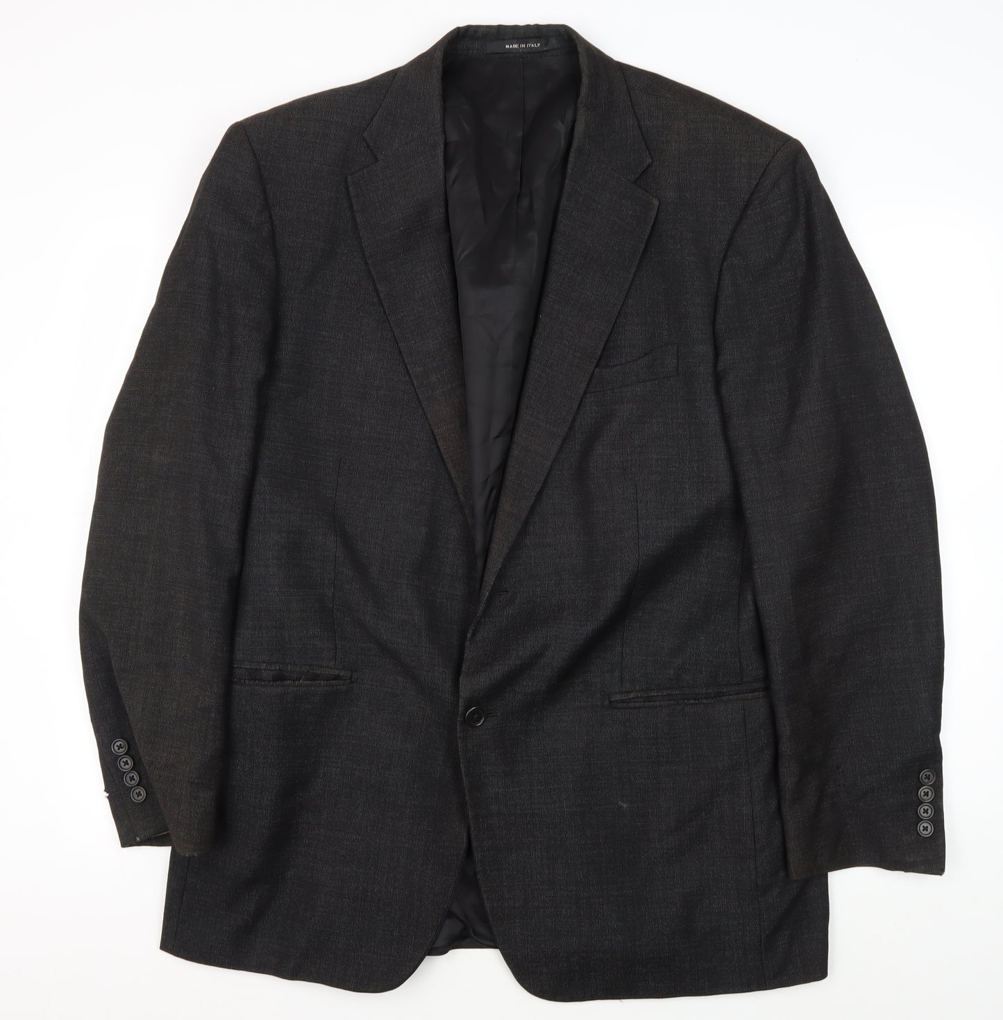 Marks and Spencer Men's Black Blazer, Size 42R