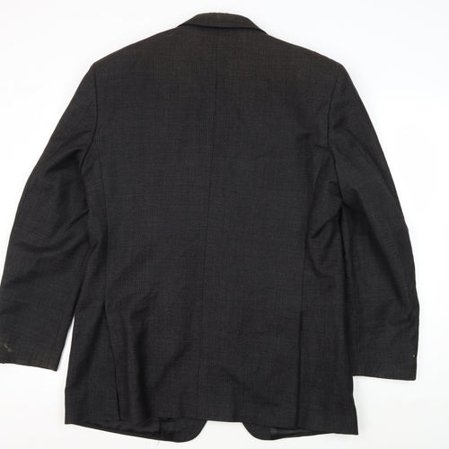 Marks and Spencer Men's Black Blazer, Size 42R
