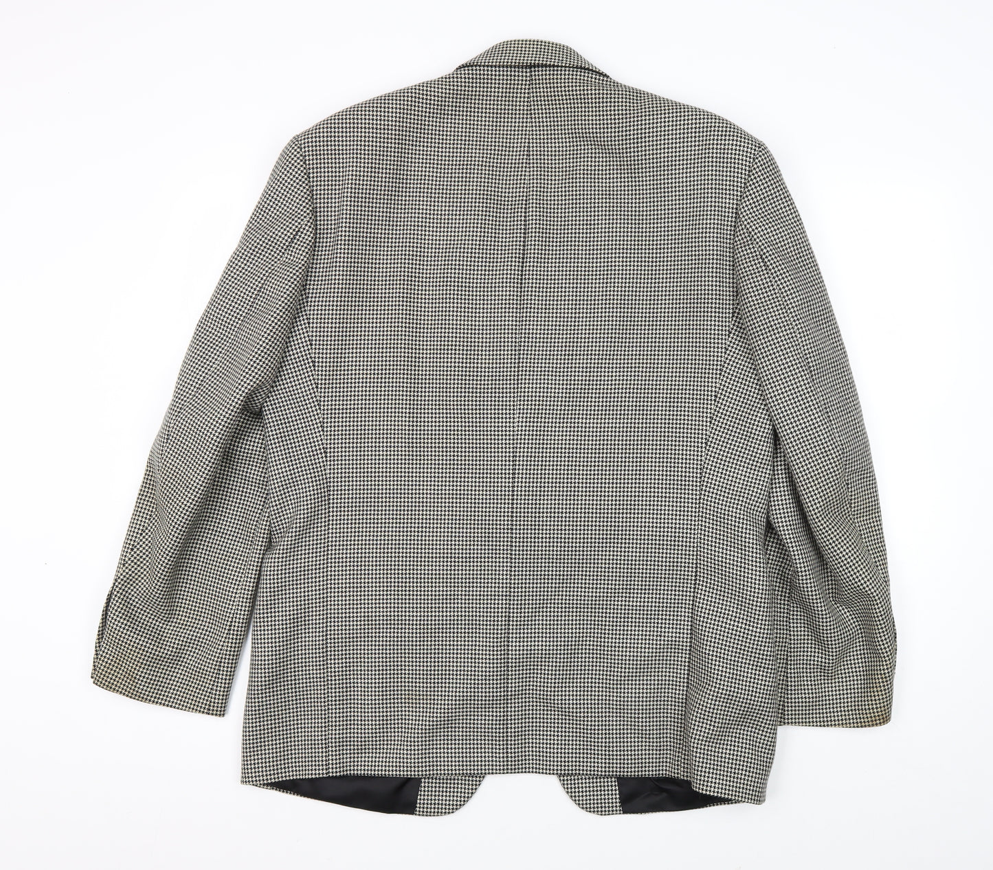 Burton Menswear Grey Check Blazer 40 Short