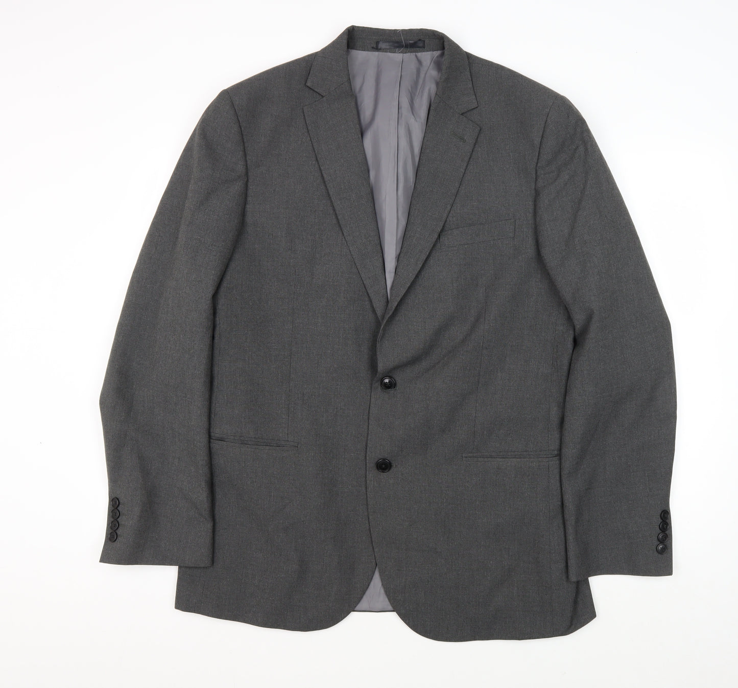 Marks and Spencer Grey Suit Jacket Men's 42 Long Formal