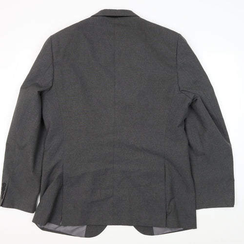 Marks and Spencer Grey Suit Jacket Men's 42 Long Formal