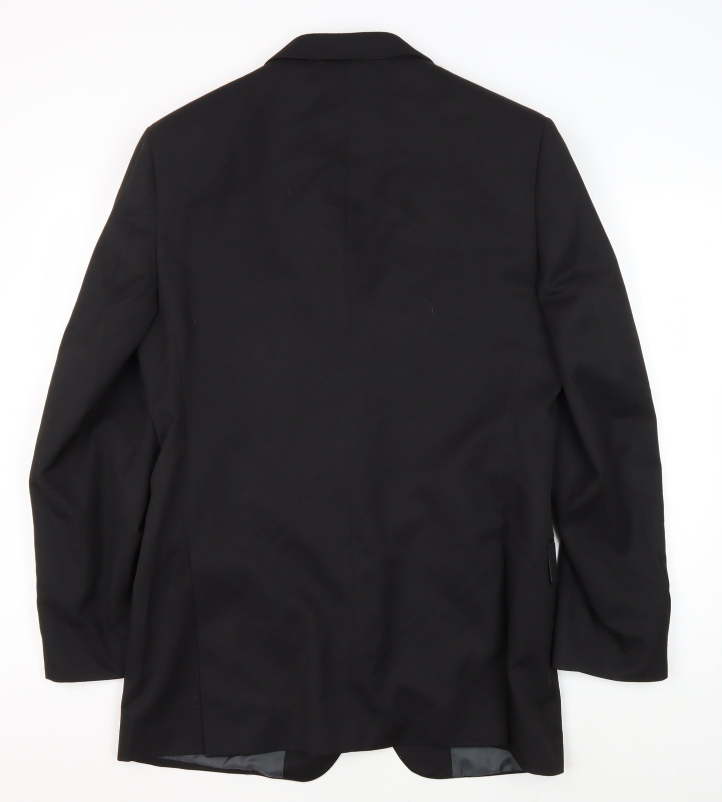 Marks and Spencer Men's Black Suit Jacket 40 Long Formal