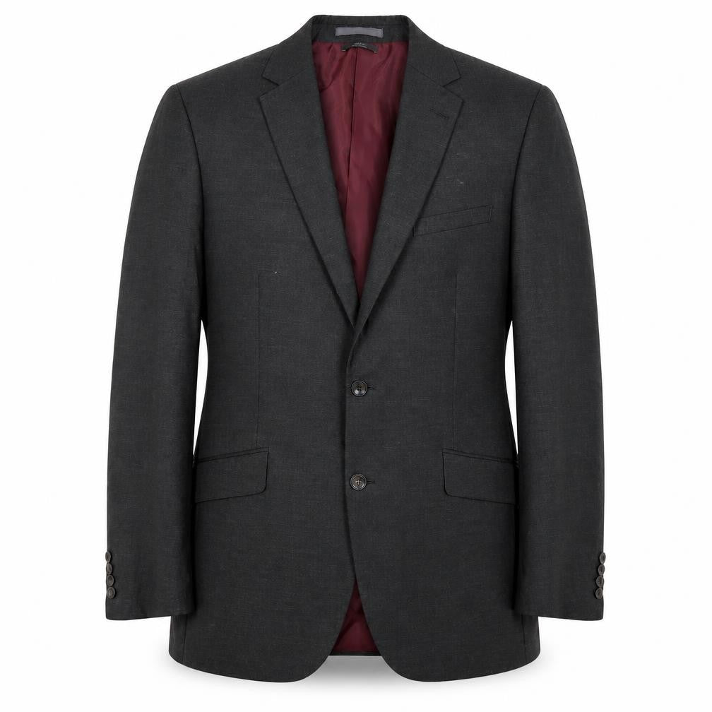Front view of Marks & Spencer Men's Grey Blazer, 42R, Formal Jacket