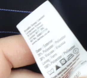 Burton Men's Blue Striped Waistcoat 38R