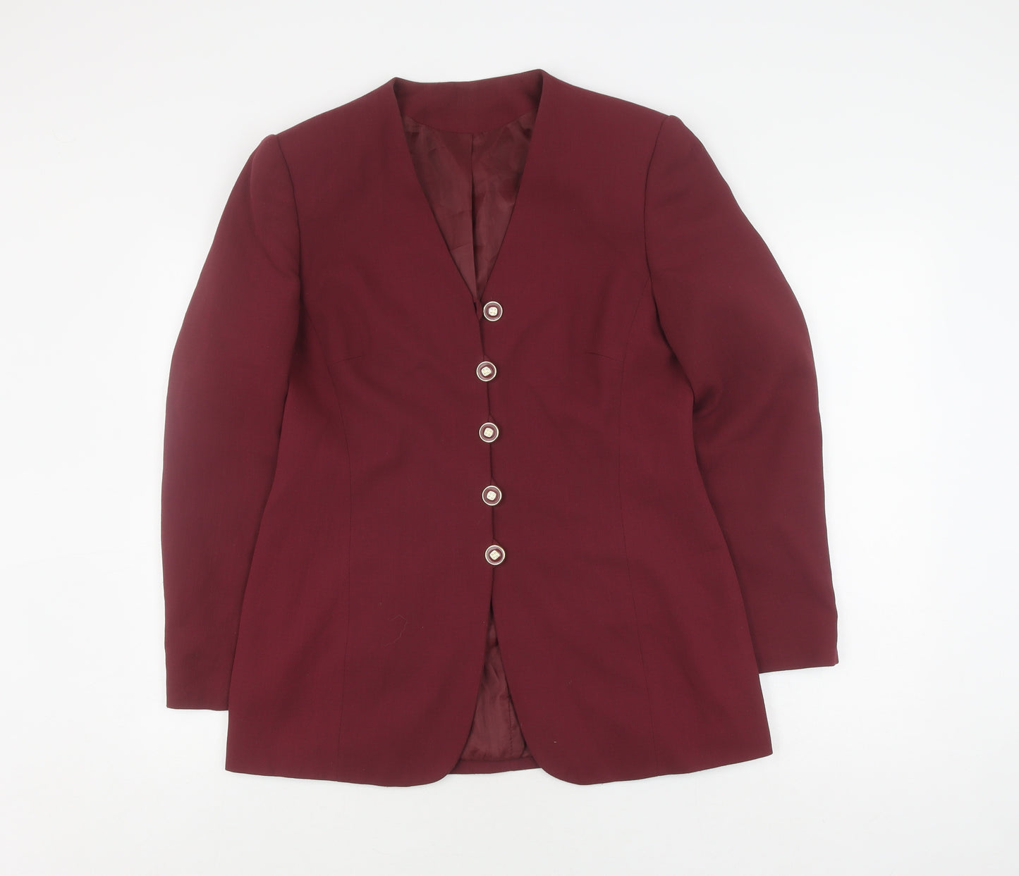 Debenhams Women's Purple Long Sleeve Five-Button Jacket