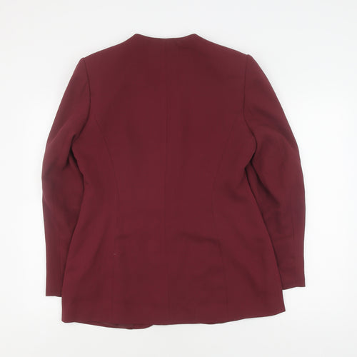 Debenhams Women's Purple Long Sleeve Five-Button Jacket