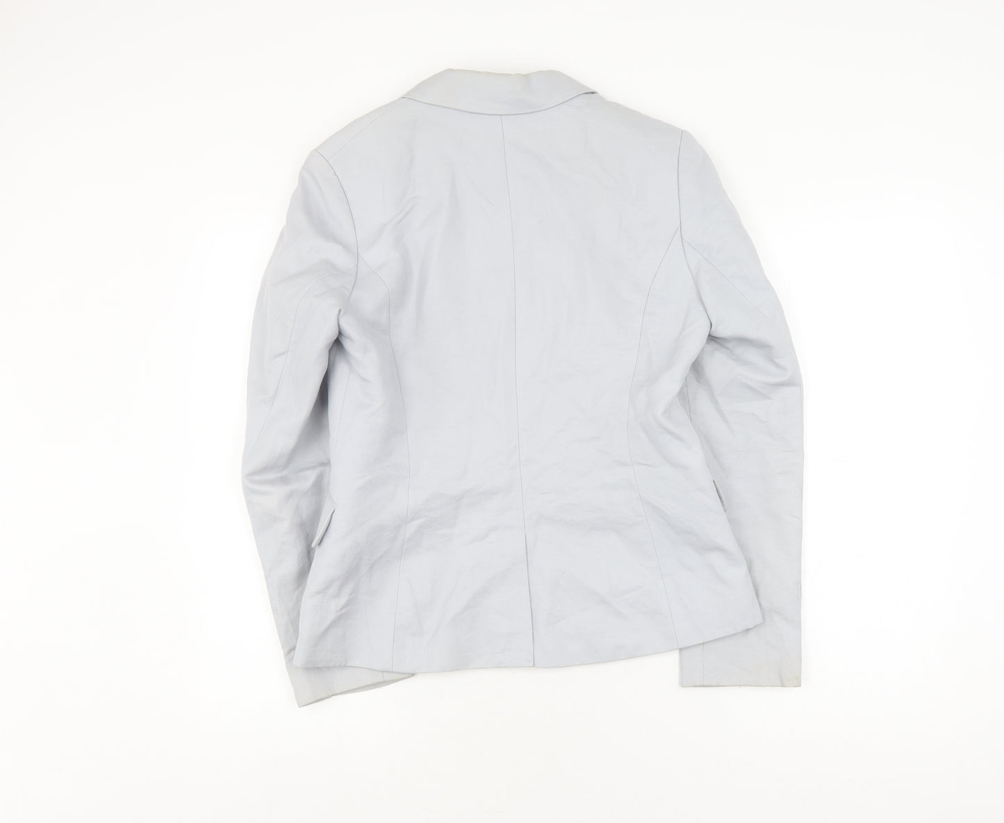 H&M Women's Grey Blazer Size 12 Classic Fit