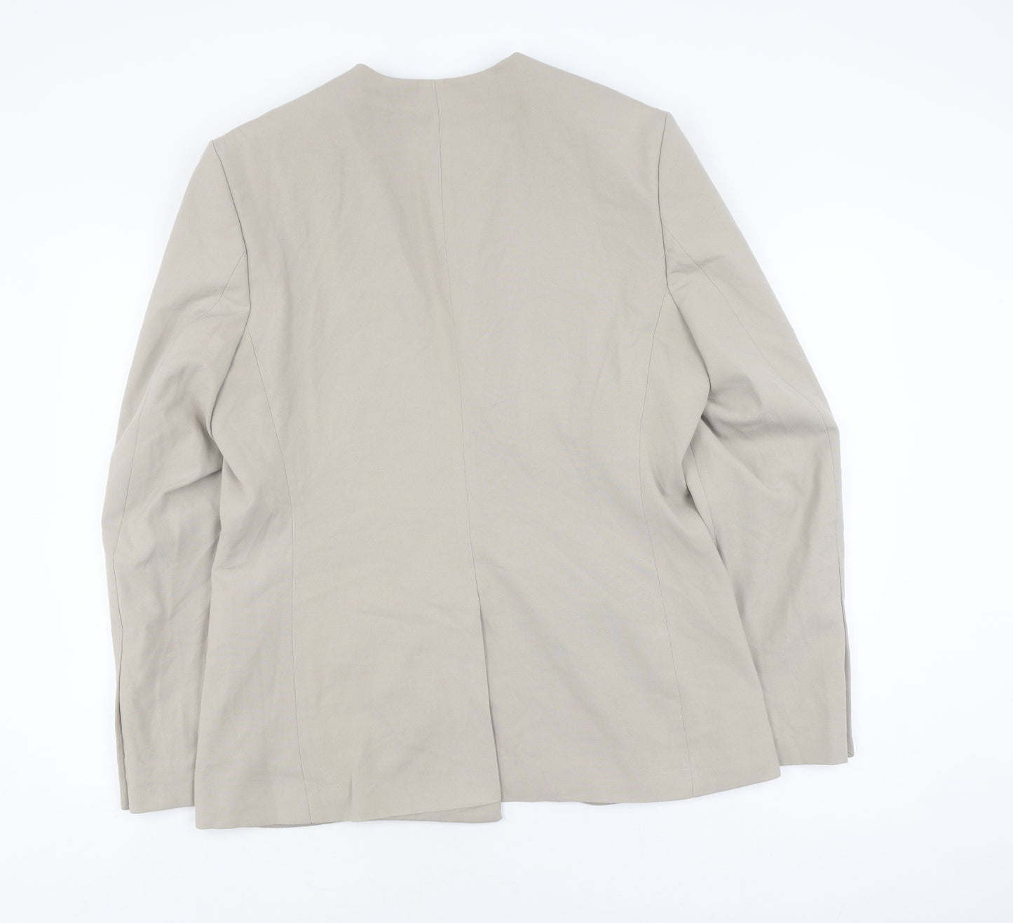 boohooMAN Beige Blazer, Men's Size 42, Two-Button