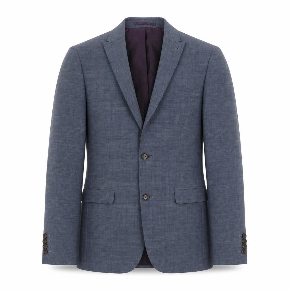 Front view of Next Men's Blue Blazer, size 36R, Formal Wear
