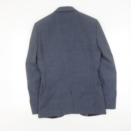 Next Men's Blue Blazer, Size 36R, Formal Wear