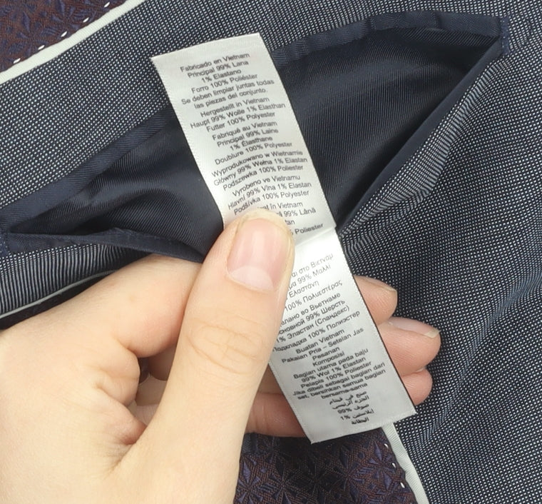 Next Men's Blue Blazer, Size 36R, Formal Wear