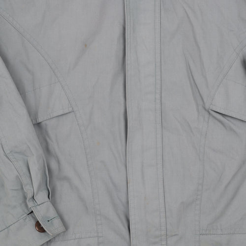 Greenwoods Men's Blue Jacket XL Button Front