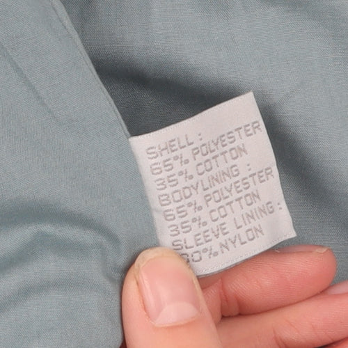 Greenwoods Men's Blue Jacket XL Button Front