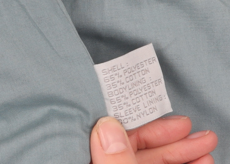 Greenwoods Men's Blue Jacket XL Button Front