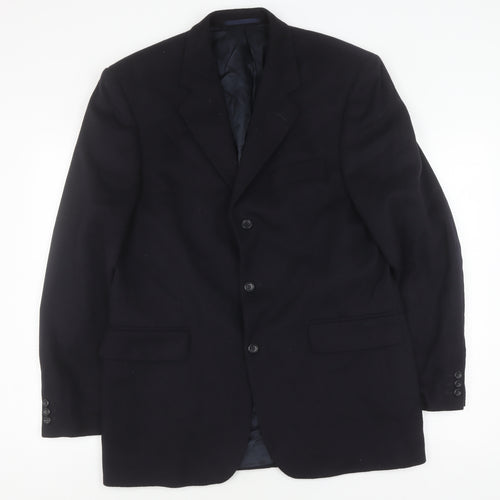 SCOTT INTERNATIONAL Men's Blue Blazer - Size 42 Regular