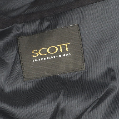 SCOTT INTERNATIONAL Men's Blue Blazer - Size 42 Regular