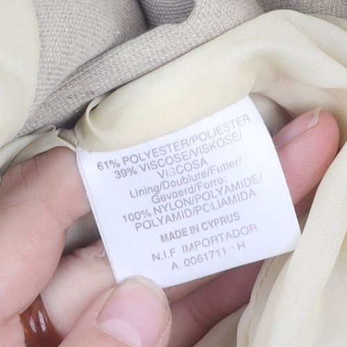 Dorothy Perkins Women's Beige Blazer Size 14