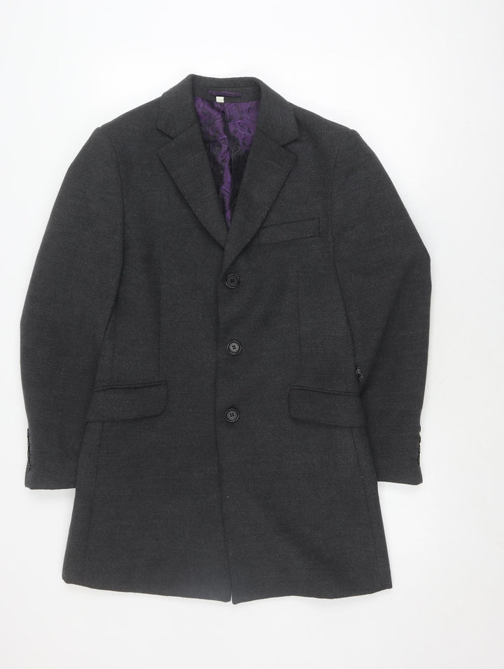 Christiano Baldinucci Men's Black Blazer, S, Formal