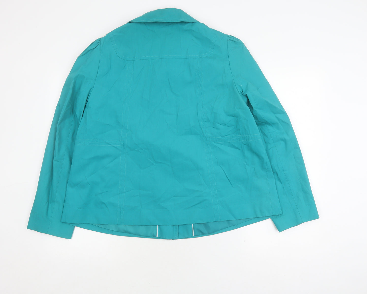 Marks and Spencer Women's Green Jacket Size 16