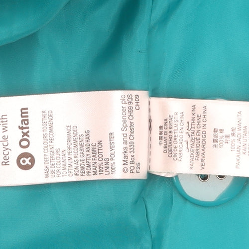 Marks and Spencer Women's Green Jacket Size 16