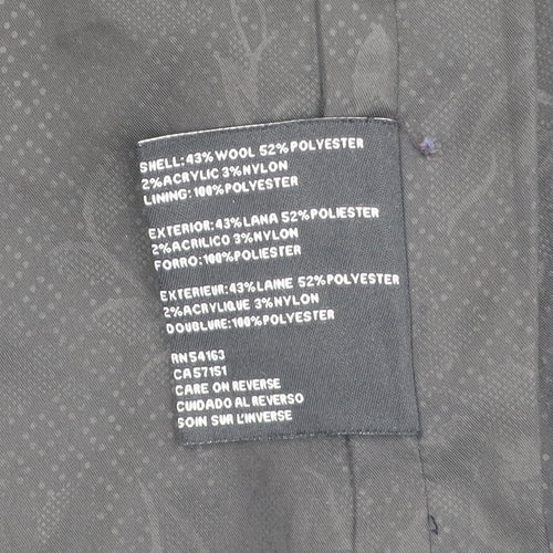 Jessica Simpson Women's Blue Pea Coat Size L