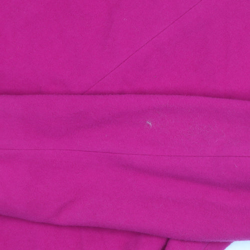 Next Women's Pink Mid-Length Wool Blazer, Size 14