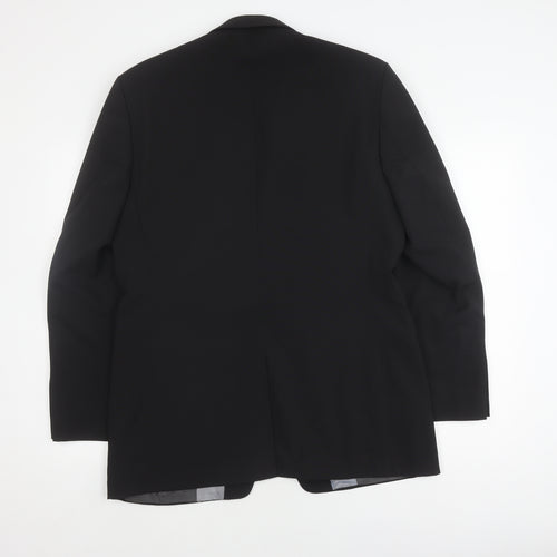 Stvdio Jeff Banks Men's Black Blazer 40R Regular Fit