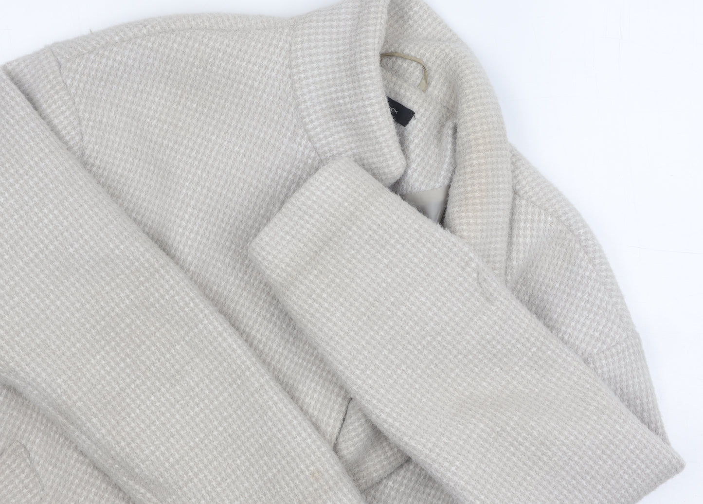 New Look Beige Women's Pea Coat Size 10
