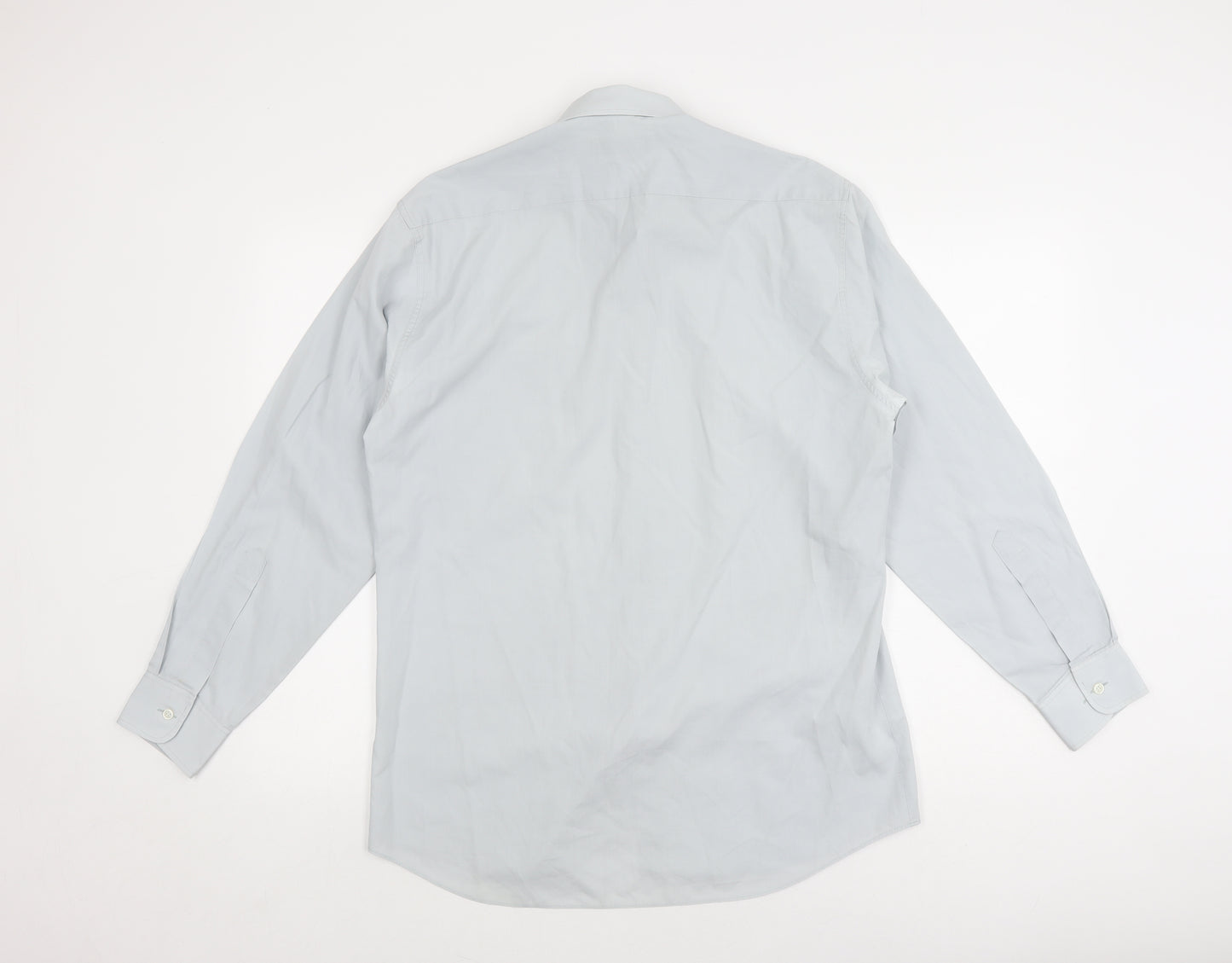 Marks and Spencer Men's Light Blue Long Sleeve Shirt
