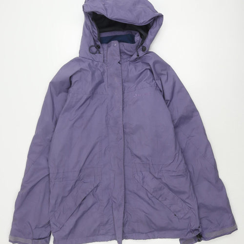 Sprayway Women's Purple Hooded Jacket Size 16