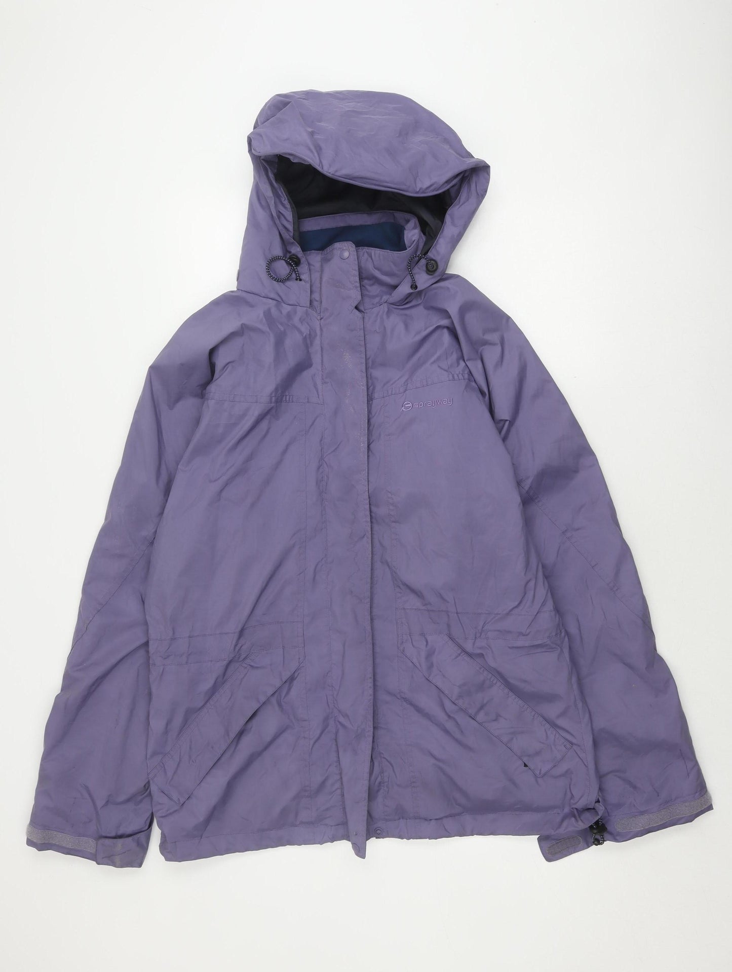 Sprayway Women's Purple Hooded Jacket Size 16