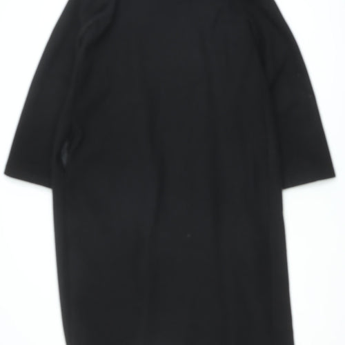 Boohoo Women's Black Coat Size 8